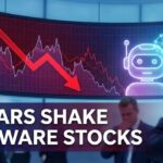 Global software stocks fall as AI-native tools raise concerns over pricing power and long-term value.