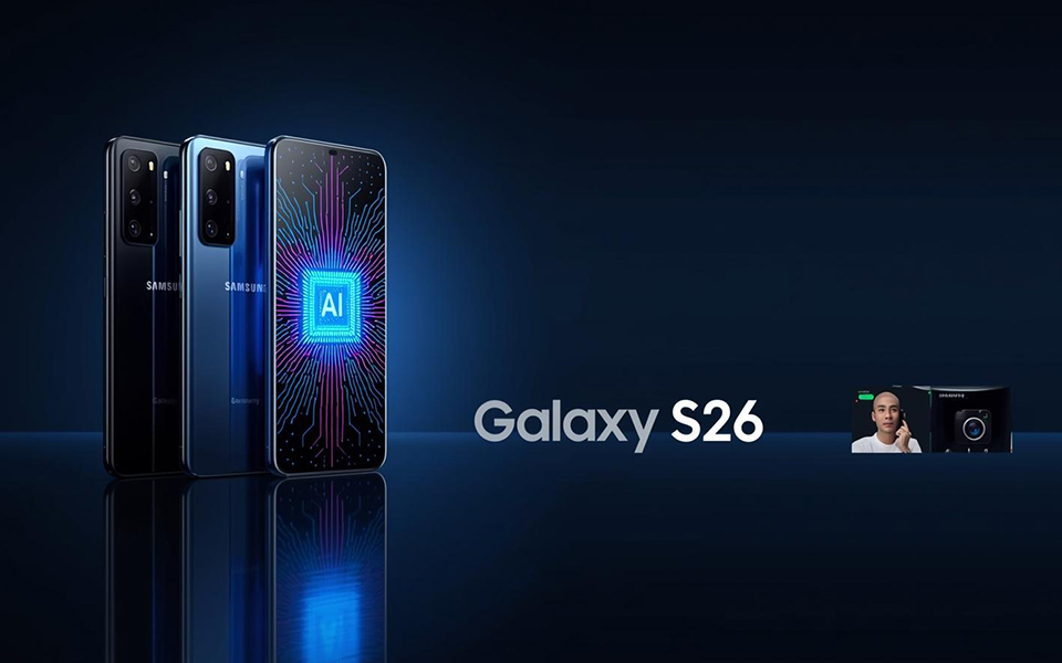 Samsung Galaxy S26 series AI smartphone showcasing upgraded cameras, performance improvements, and privacy-focused features