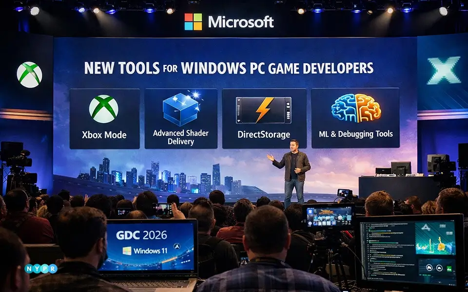 Microsoft announces new Windows PC gaming developer tools and platform updates at GDC 2026