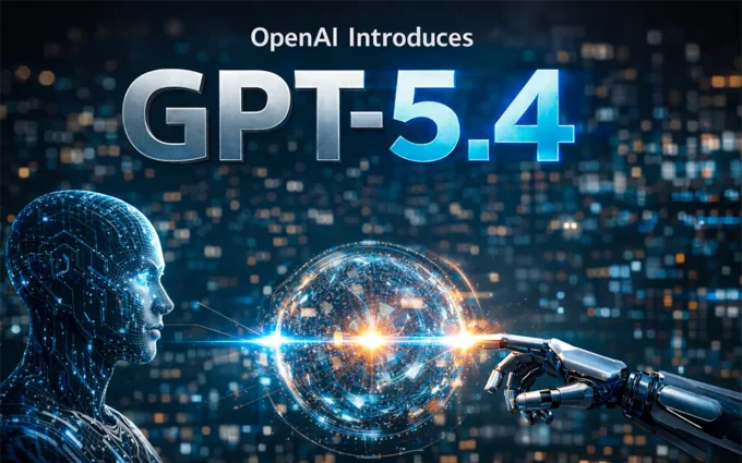 OpenAI GPT-5.4 AI model showing reasoning capabilities, computer-use automation, and advanced AI agents