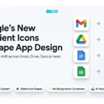 Google Workspace apps with new gradient icon designs