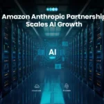Amazon and Anthropic's partnership using Trainium chips and AWS cloud for AI
