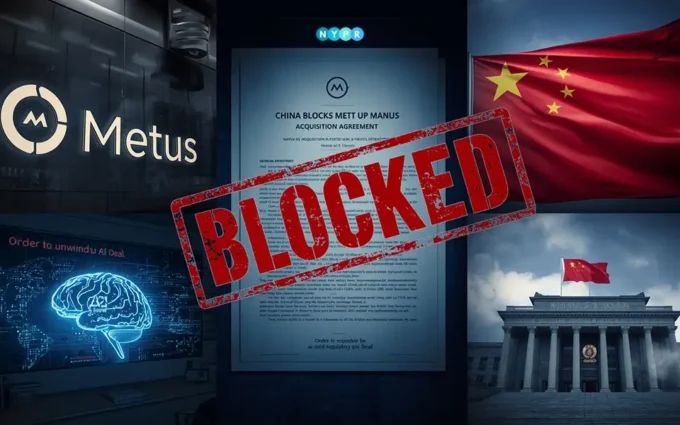 China orders Meta to unwind AI Startup Manus deal, signaling tighter control over cross-border AI investments and global tech shifts