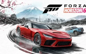 Forza Horizon 6 open world racing scene with sports cars