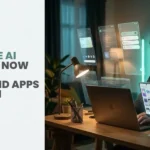 Google AI Studio creating Android apps from AI prompts with browser-based testing tools at Google I/O 2026 event.