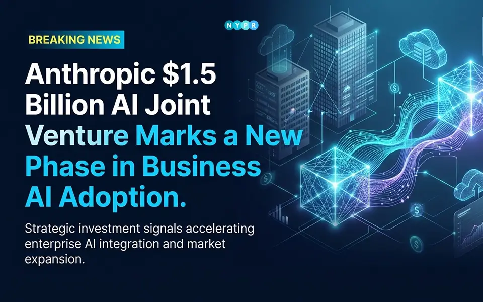 Anthropic AI partnership with Wall Street firms illustration