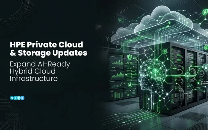 HPE GreenLake platform with AI-ready storage and hybrid cloud infrastructure updates for global enterprises.