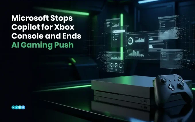 Xbox console interface highlighting Microsoft Copilot gaming features being discontinued