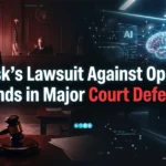 Elon Musk reacts after losing Musk’s lawsuit against OpenAI and Sam Altman in California court.