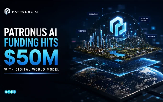 Patronus AI funding announcement showcasing its $50 million Series B and Digital World Model built to improve enterprise AI deployment through simulation.