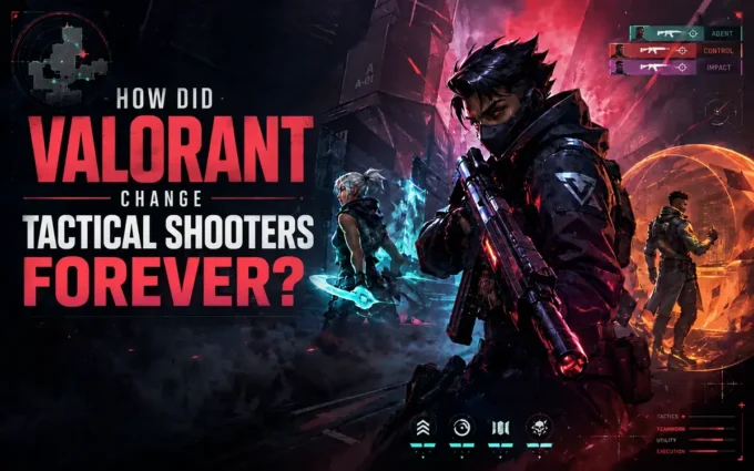 Infographic showing How did Valorant change tactical shooters forever?