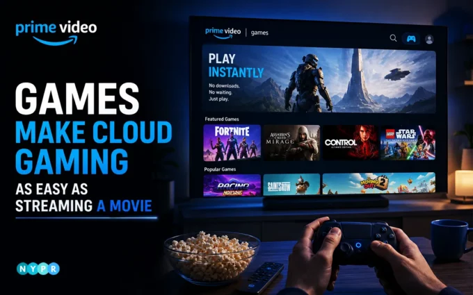 Amazon Prime Video games available through Luna inside the Prime Video app on Fire TV devices.