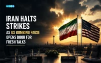 Iran halts strikes as the US bombing pause continues, with global markets watching closely