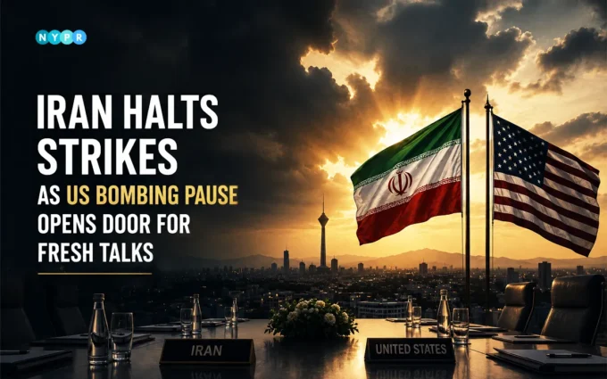 Iran halts strikes as the US bombing pause continues, with global markets watching closely