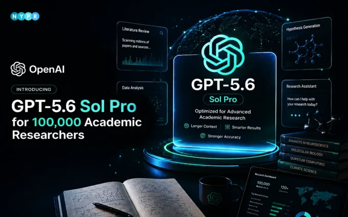 OpenAI announces ChatGPT for Academic Researchers, providing 100,000 scientists with free access to GPT-5.6 Sol Pro and frontier AI models