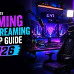 Infographic Showing Gaming and Streaming Setup Guide