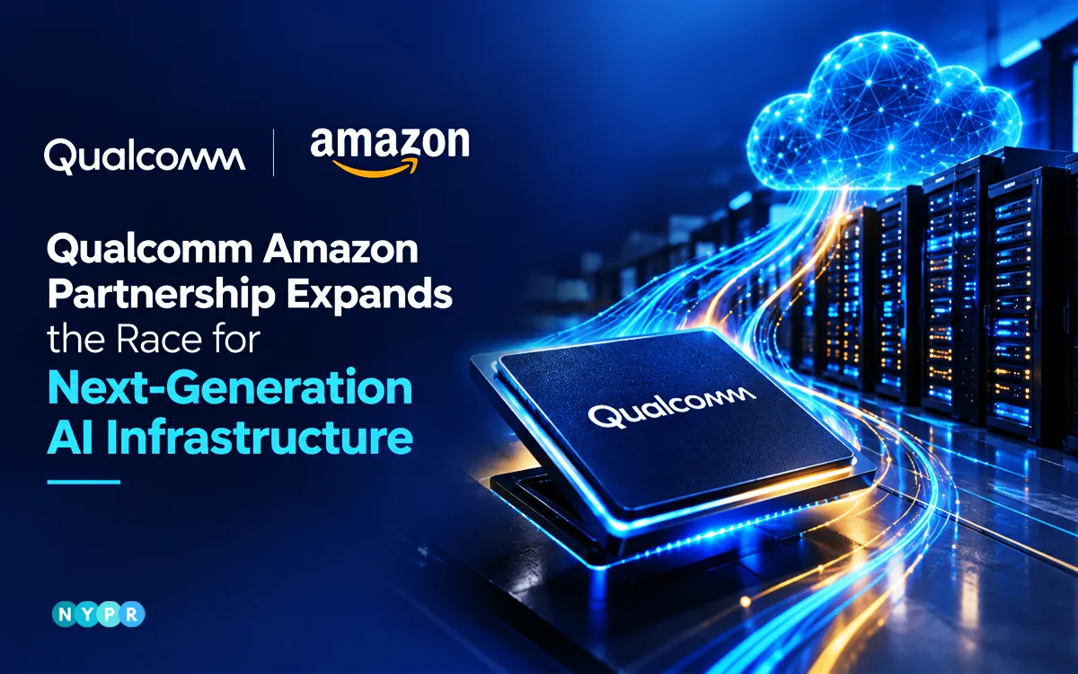 Qualcomm Amazon partnership driving next-generation AI chips and high-speed data center infrastructure.