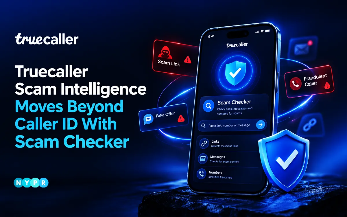 ruecaller Scam Intelligence expands beyond caller ID with Scam Checker for suspicious numbers and links.