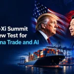 US President Donald Trump welcomes Chinese President Xi Jinping at the White House during the September 2026 US-China summit.
