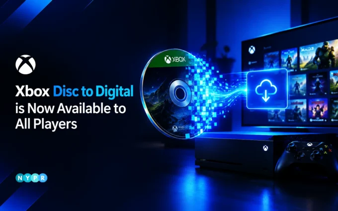 Xbox Disc to Digital gives Xbox players digital access to supported Xbox One and Series X physical games.