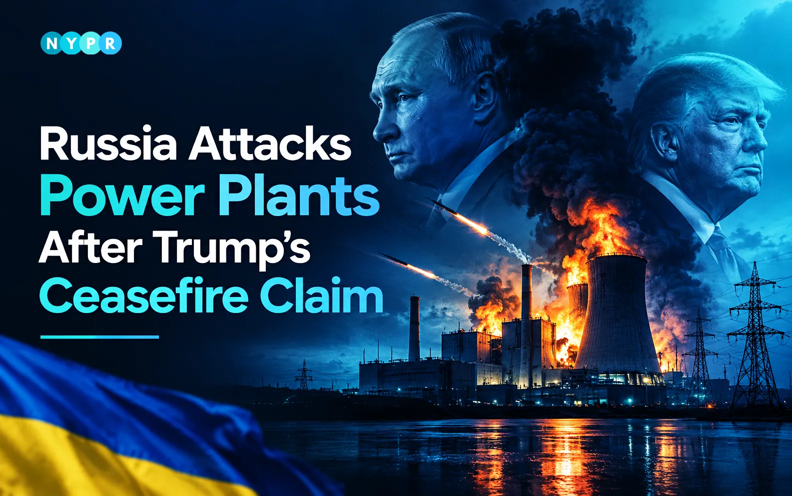 Russia attacks power plants in Ukraine after Trump’s ceasefire announcement, raising concerns about electricity supplies and energy security.